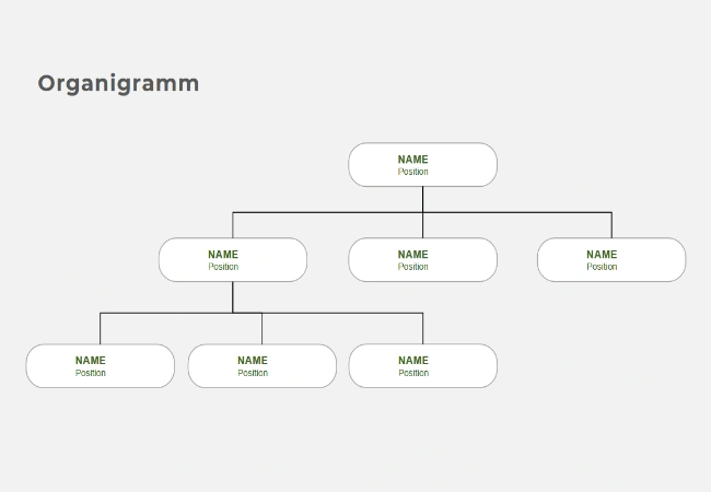 organigramm vorlagen word